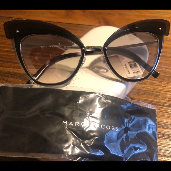 Marc Jacobs Oversize Cat Eye butterfly Sunglasses - Picture 6 of 8